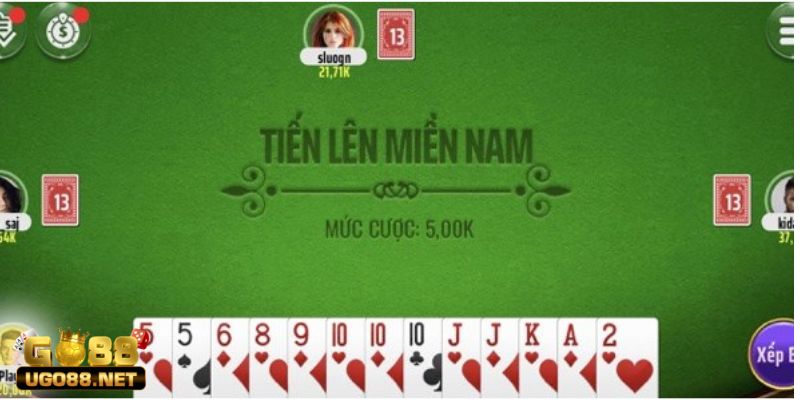 Giới thiệu về game bài tiến lên miền nam Go88