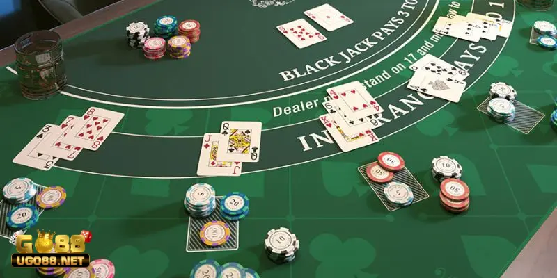 Giá trị của các thẻ số trong luật chơi blackjack